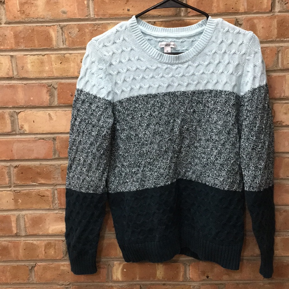 100% cotton knit Croft & Barrow sweatshirt